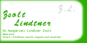 zsolt lindtner business card